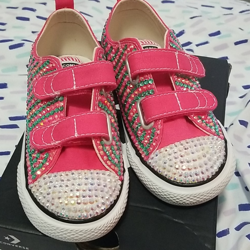 Custom toddler Converse